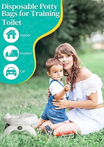 [60 Count] Newnice Disposable Potty Liners for OXO Tot 2-in-1 Go Potty - size: 2 Packs