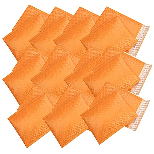 Orange13x10 Inch 25Pcs Bubble Mailing Shipping Seal Packaging Envelope Bag - color: orange-25PCS, size: L13xW10 inch
