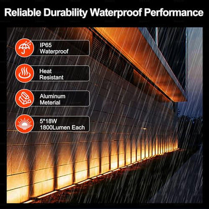 90W Smart Wall Washer Light, 20 Inch Bluetooth Multi-mountLED Linear Pendant Light Versatility Hanging Fixtures, RGBCW Dimmable Chandelier for Wall Washing, Adjustable Heigh - size: Standard 20" 90W
