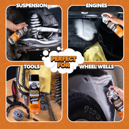 Chemical Guys, Citrus Degreaser Aerosol, Industrial Engine Cleaner, 18 oz - size: 18 Fl Oz (Pack of 1), style: Foaming Aerosol