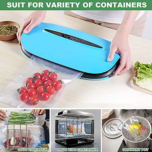 7" x 9.8" Vacuum Sealer Bags,Heavy Duty Pre-Cut Design Commercial Grade Food Sealable Bag for Heat Seal Food Storage,Smell Proof Bags Boilsafe to 280°F Freezable, Resizable,Reuseable (100Pcs) - size: 7 x 9.8 Inch 100 Pcs