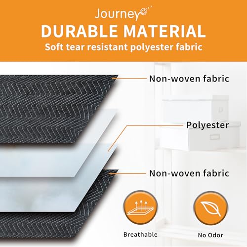 Padded Packing & Moving Blankets 4 Pack Deluxe Quality 80 x 72 inch Furniture Shipping Pads for Moving and Storage-Black(4 Deluxe Blankets 45 lbs/Dozen) - size: 4 Deluxe Black Blankets 45 lbs/Dozen