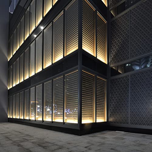 JSN&PC LED Wall Washer Light 36W IP65 Waterproof Black Housing Outdoor Light for Advertising Boards, Billboard,Building Commercial Lighting (White 5000-5500K) - color: White(5000K)