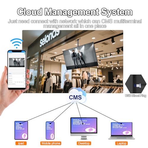 43Inch 2000nits Ultra-Bright Digital Signage 4K Frameless LCD Display