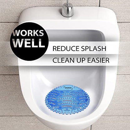Spargos Urinal Screen Deodorizer, 12 Pack Ocean Breeze Cakes - color: Blue