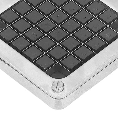 Dicer, Tomato Dicer Commercial Vegetable Chopper Commercial French Fry Cutter Stainless Steel Manual Potato Cutting Machine for Cucumber Eggplant Carrot (12mm)