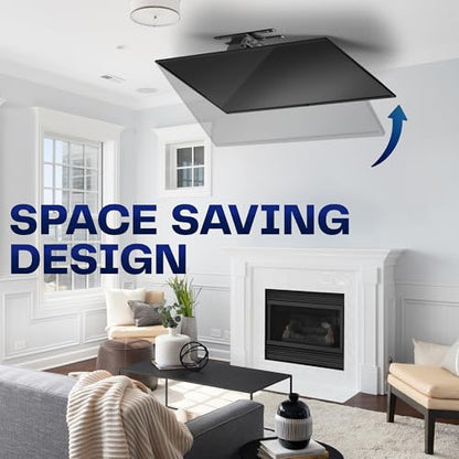 VIVO Swivel Electric Ceiling TV Mount, 37-86 in Screens, MOUNT-E-FD85S - color: Black, size: 37" to 86" TVs