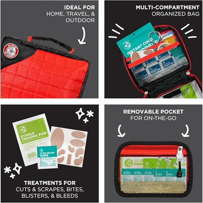 Be Smart Get Prepared Complete First Aid Kit - 200 Pieces