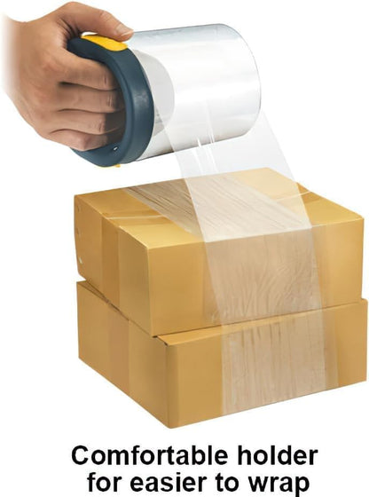 ICO by Excell 2-Pack Hand-Saver Stretch Film Dispenser with Breaks, SF-756 Stretch Wrap Handles, Shrink Wrap Dispenser, Two Pallet Wrap Handels with 3 inch Core, Pack of 2