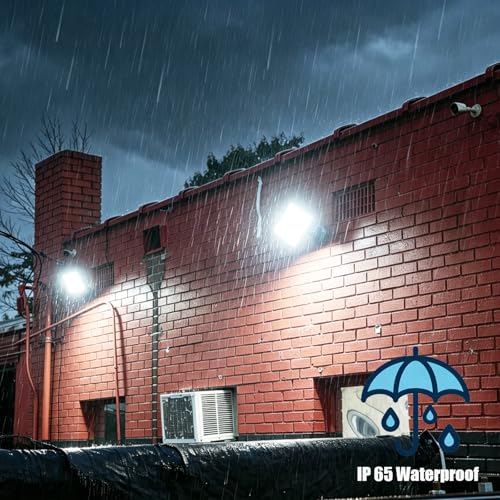 120W Outdoor LED Flood Light Dusk to Dawn with Knuckle, 16800LM 1000W Equivalent, 100-277V 5000K Daylight, ETL Commercial LED Flood Light Fixture, Outdoor Security Lighting for Landscape/Parking Lot - size: 120W