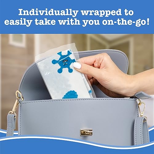 Potty Shields Disposable Toilet Seat Covers, XL Waterproof Sheets, 6 Pack