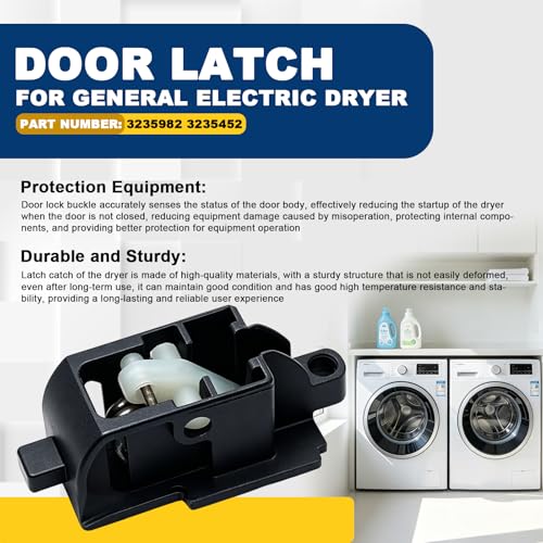 WE01X29738 Dryer Door Latch Catch Replacement Fit for GE Hotpoint Dryers