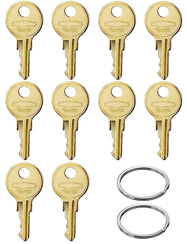 Mellbree CAT74 Dispenser Key for Bobrick Toilet Paper Towel 10-Pack - size: Cat74