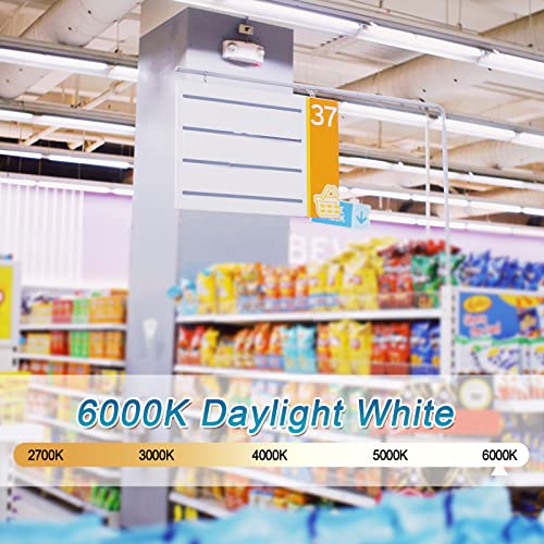 24 Pack T8 LED Bulbs 4 Foot, 18W 2400LM, 6000K, Ballast Bypass