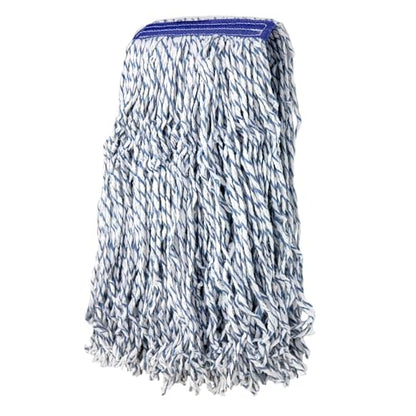 KLEEN HANDLER Cut End Finish Mop Head Replacement,Universal Headband, 1Pack - size: 1 Pack