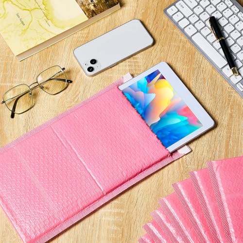 Henoyso 30 Pcs Extra Large Bubble Mailers 14 x 19 Inches - color: Pink, size: 14 x 19 Inches