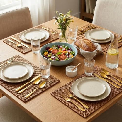 10-Piece Gold Silverware Set, Stainless Steel Flatware Set Service for 2 - color: Gold, size: 10-Piece