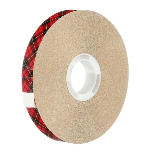 3M Scotch ATG Adhesive Transfer Tape 924, Clear Tape, 1/2 in x 36 yd 2.0 mil (Pack of 1) - size: 0.50 in x 36 yd