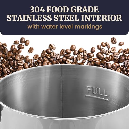 Elite Gourmet 40-Cup Coffee Brewer Urn, Two-Way Dispenser, Removable Filter - size: 40 Cup
