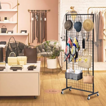Eastern Tree 30 Packs 6" Metal Gridwall Hooks, Standard Grid Wall Hooks is Fit to Any Grid Wall Panels - size: 6 Inch