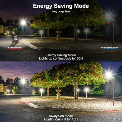 loyoele Large Solar Street Light, Led Flood Lights Outdoor, Waterproof - size: XXL-12000-2 Pack