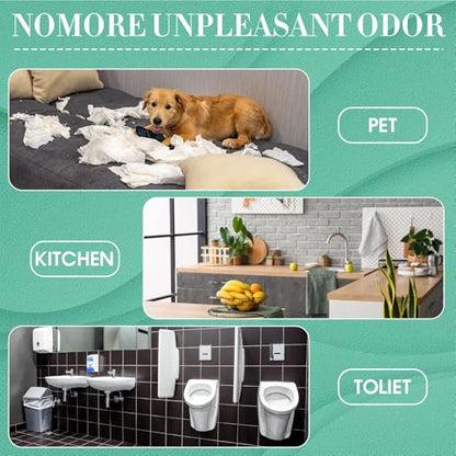Maxcheck 4 Pcs Automatic Air Freshener Spray Dispenser for Room, Dark Green - color: Dark Green
