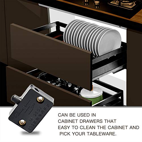 6Pcs On Off Door Switch for Closet Light Black Normally When Opens Cabinet Electrical Lamp Switches for Closet Pantry Cabinet Door lkelyonewy - color: Black