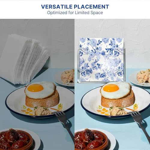 Acrylic Napkin Holder for Table, Clear Square Paper Dispenser - color: A - Acrylic Luncheon Napkin Holder, size: Luncheon Napkin Holder