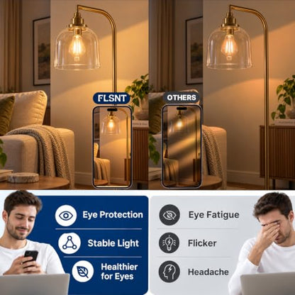 FLSNT 60W Eqv Dimmable LED Bulbs, 800LM, 2700K Soft White, E26, 4 Pack - color: 60w 2700k Soft White, size: 4 Count (Pack of 1)
