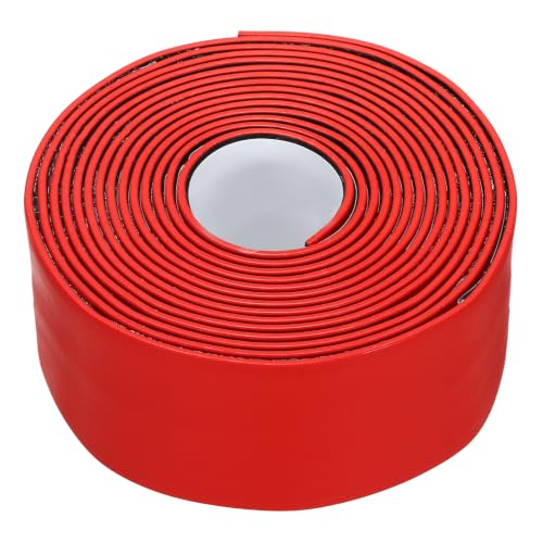 Smoke Fire Seal Strip 9.8Ft 50mm/1.97" Wx 2mm/0.08" T Red - color: Red, size: 9.8FT x 50mm / 1.97" W x 2mm / 0.08" T