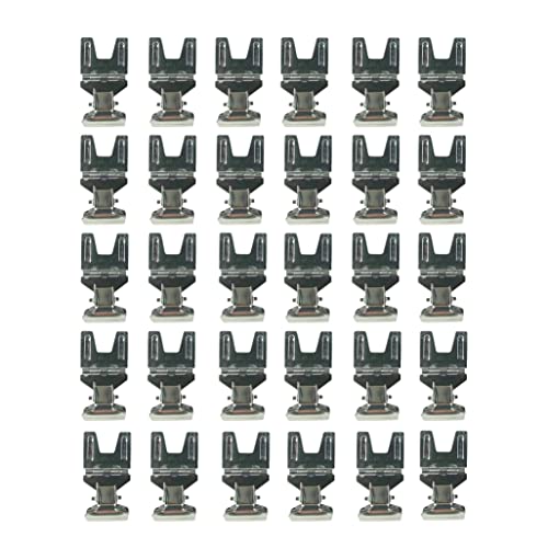Metal POP Clip Sign Stand Holder, Advertising Display Silver, 30Pack - color: Silver, size: 30Pack