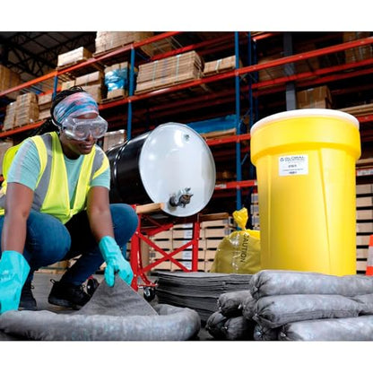 Global Industrial Universal Spill Drum Kit, 55 Gallon