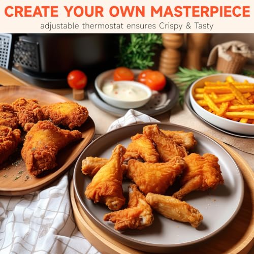 SUSTEAS Deep Fryer with Basket, Electric Deep Fryers for Home Use, 2.25Qt - size: 2.5L