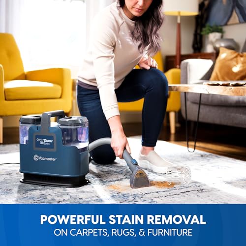 Vacmaster 400 Series Portable Carpet & Upholstery Spot Cleaner Machine - color: Ink Blue