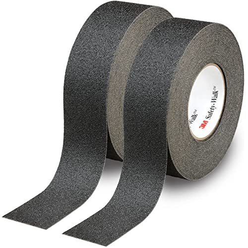 3M Safety-Walk Slip-Resistant Conformable Tapes & Treads 510, Black, 2 in x 60 ft, Roll - size: 2 in x 60 ft