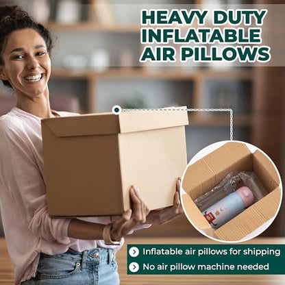 Innovative Haus 330 Count 4x8 Inflatable Air Pillows for Shipping