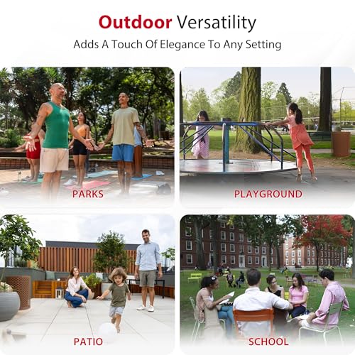 Leisure Craft 32 Gallon Commercial Outdoor Trash Can, Metal, Made in USA - color: Brown