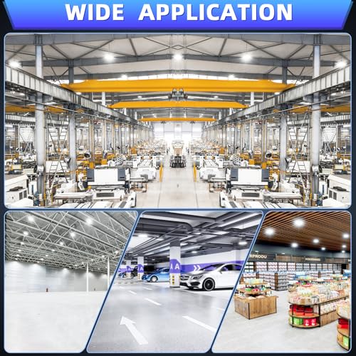 240W UFO LED High Bay Light 36000LM 5000K AC100-277V - color: 5000K, size: 240W-1Pack