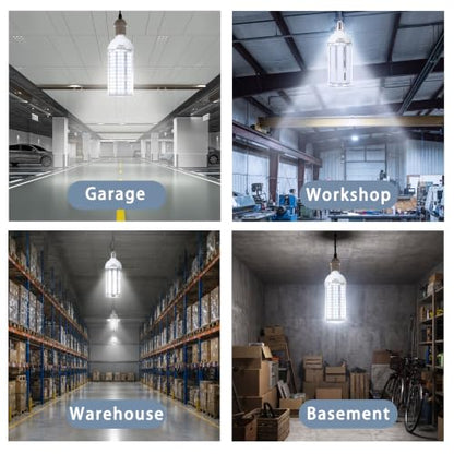 1 Pack 100W LED Corn Cob Bulb,10,000 Lumen,Daylight 5000K - size: 100W 1pack