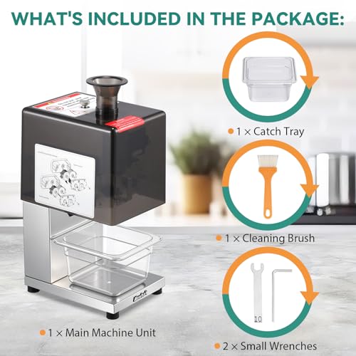 Newhai Commercial Scallion Shredder, 2.3mm Detachable Blade, Compact Design