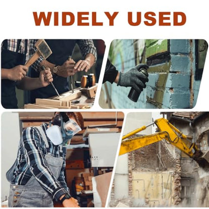 Reusable Half Face Cover Set, Half Face Shield Set with Safety Glasses for DIY Spray Paint, Resin, Cleaning, Woodworking