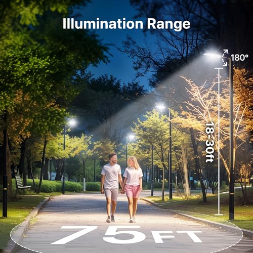 Kifflux 200W LED Parking Lot Light with Slip Fitter 120V Dusk to Dawn - size: 200watt 1pack
