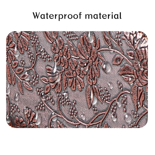 Retro Tissue Box Cover Rectangle,Aesthetic Facial Tissue Cube Box Holder - color: A Retro-embroidery