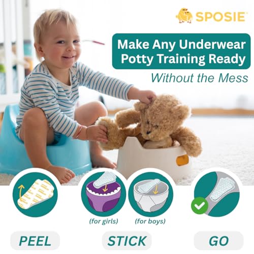 Sposie Dribbles, Turn Any Underwear Into Potty Training Underwear, 28 Ct