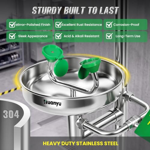 Huanyu Emergency Shower and Eye Wash Station OSHA Approved Eyewash Station