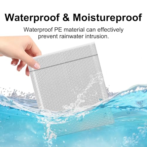 Koja Extra Thick Padded Bubble Mailers, 6x10 in, 25-Pack, White - color: White, size: 6 x 10" 25-Pack