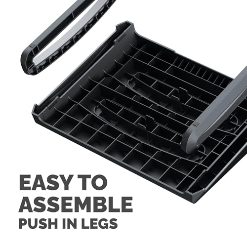 Fellowes Breyta Ergonomic Adjustable Foot Rest Black
