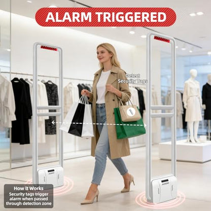 Retail Anti-Theft Equipment, AM 58 KHz System Retail Security Tags