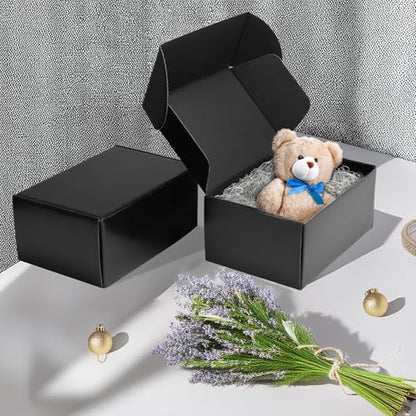 Rempry 6 Pack 9x6x4 Black Shipping Boxes, Small Cardboard Mailer Boxes for Small Business Shipping Packaging - color: Black, size: 9X6X4-6 Pack