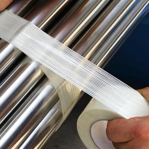 JVCC Industrial Grade Filament Strapping Tape, 1 in. x 60 yds. (Natural)